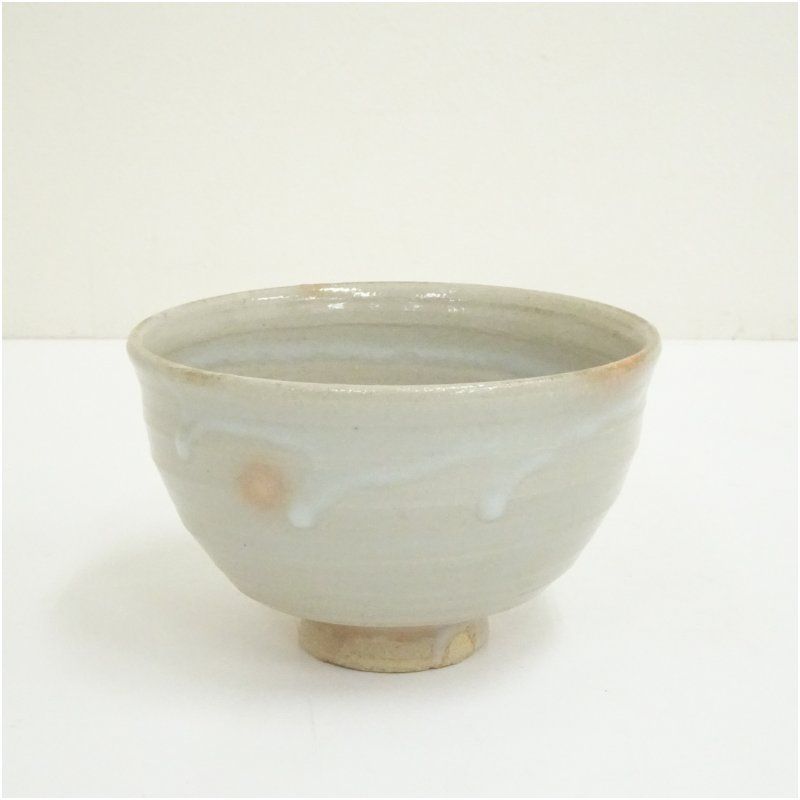 美術品・アンティーク・コレクション 萩焼 松籟庵 渡辺城山造 茶碗（共