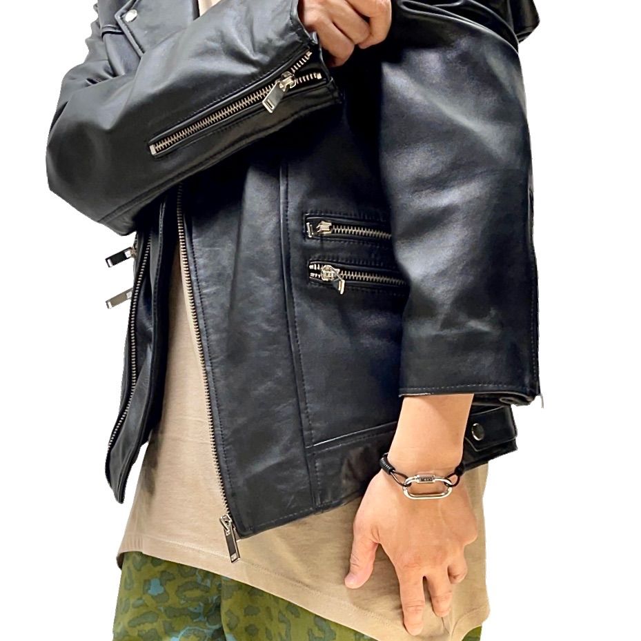 新品 KTZ Kokon to Zai 開閉カラビナ ラバー ロープ バングル KTZ Kokon to Zai ココントーザイ カラビナ ゴム ラバー