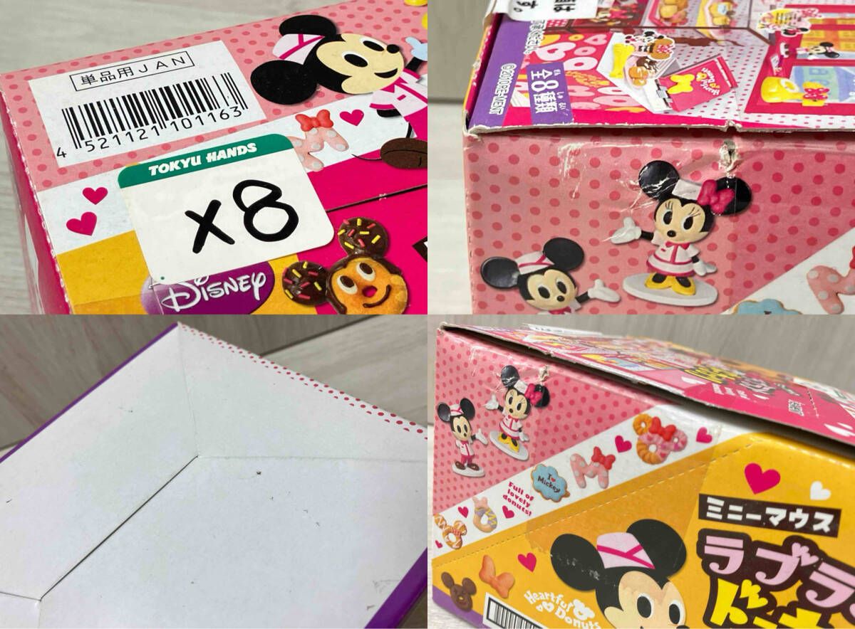 「ミニーマウス　ラブラブドーナッツ」5種セット【未開封品】 ミニーマウスラブラブドーナッツ【Disney Minnie Mouse Love