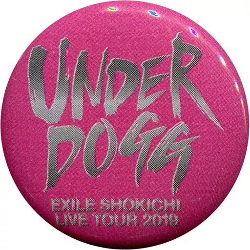 中古】バッジ・ピンズ(男性) EXILE SHOKICHI(UNDERDOGGツアーロゴ