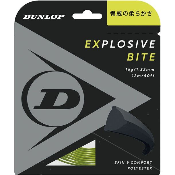 ダンロップテニス dunlop EXBITE RL DST12011 テニス硬式 ガット dst12011-300 YL