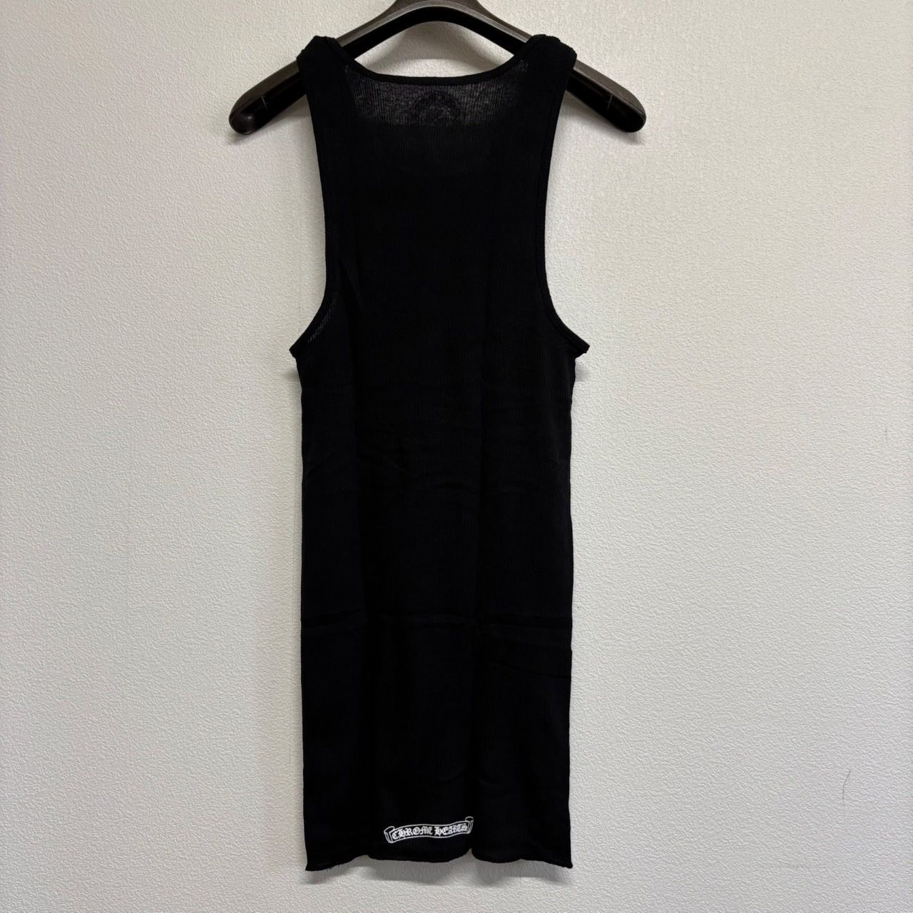 CHROME HEARTS クロス タンクトップ HAIRY CROSS RIB TANK TOP CHROME HEARTS Hairy Cross Rib Tank Top Size L クロムハーツ