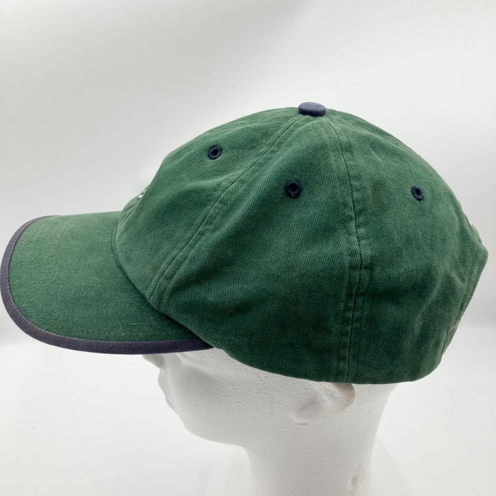 NIKE 90s USA製 ロゴ刺繍 フェードBBキャップ グリーン NIKE 90s USA製 ロゴ刺繍 フェードBBキャップ グリーン - メルカリ