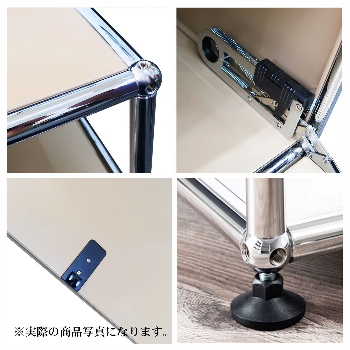 リプロダクトホワイトUSMハラーローボードサイドボードチェスト