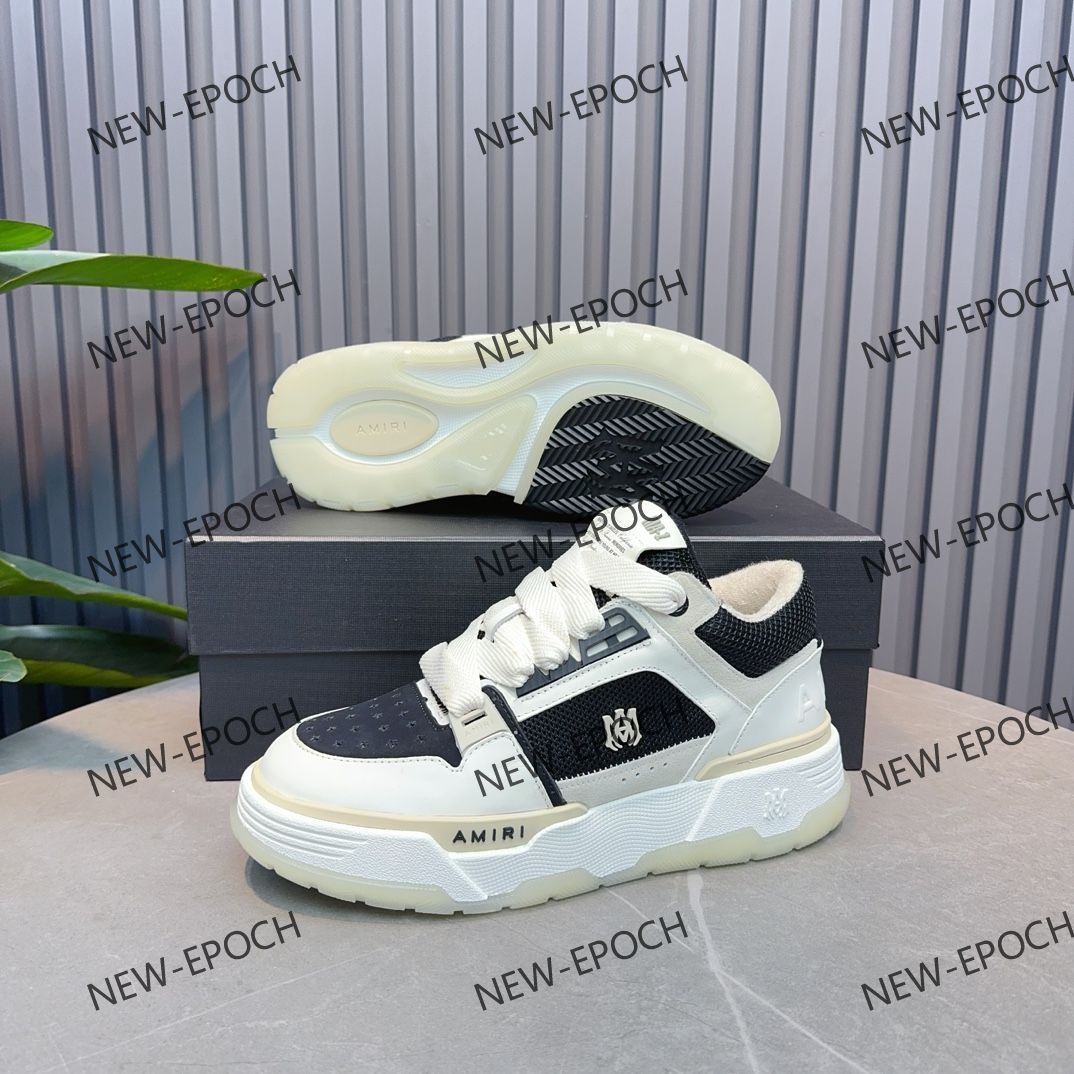 人気美品 Amiri MA-1 厚底 レディース/メンズ スニーカー 箱付 3-D