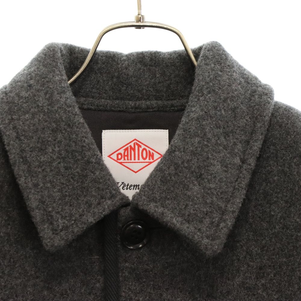 DANTON ウール カバーオール グレー DANTON＞ウール ライトパイル