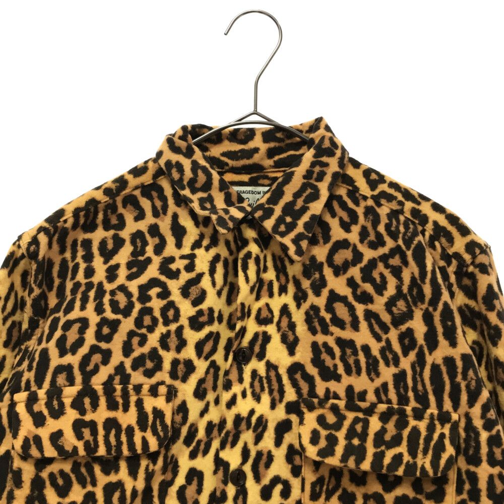 お得HOT WACKO MARIA (ワコマリア) LEOPARD SHIRT レオパード コットン