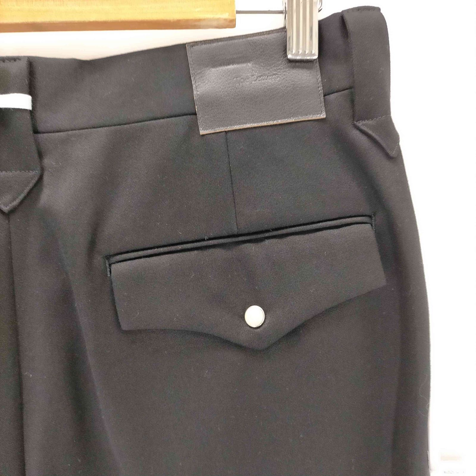 新品2024AW COMOLI コモリモールスキンライダーパンツ BLACK 2