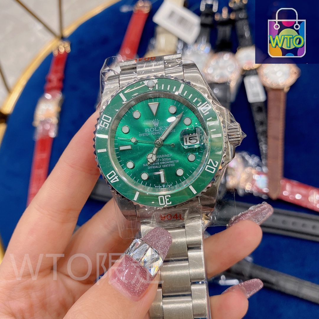 希少】ロレックス サブマリーナ グリーン 壁掛け 置き時計 ROLEX ROLEX