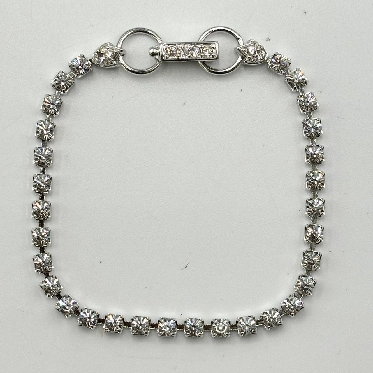 美品 Swarovskiスワロフスキー ブレスレット テニスブレスレット 美品 Swarovskiスワロフスキー ブレスレット テニスブレスレット