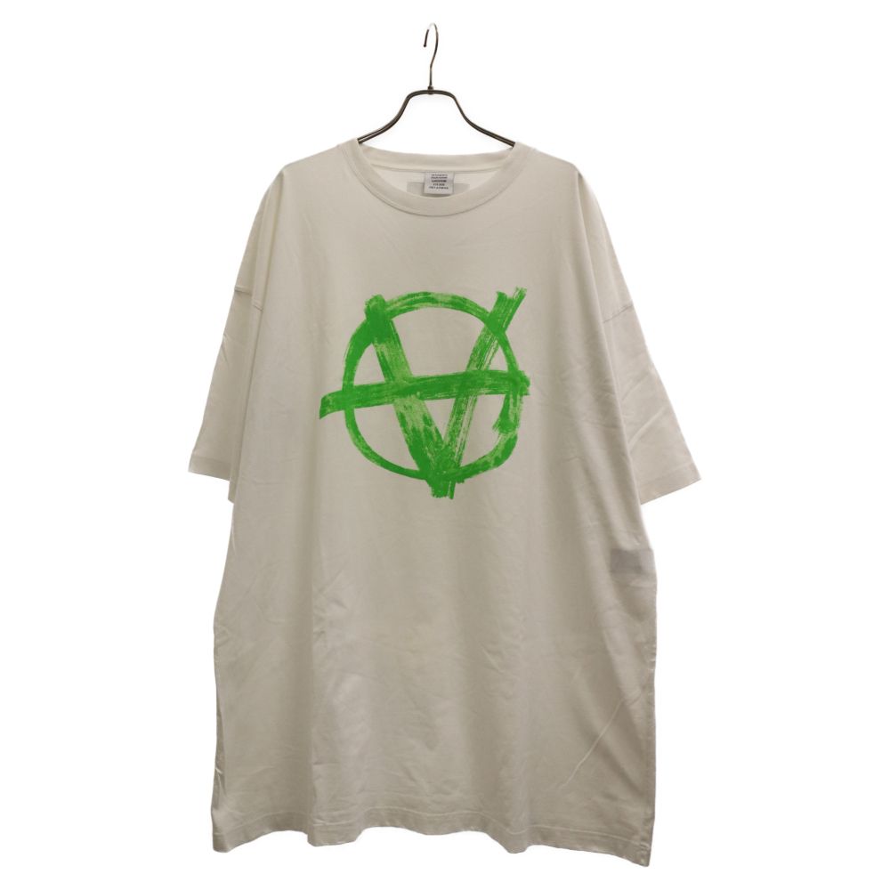 VETEMENTS (ヴェトモン) 20SS ANARCHY OVERSIZED T-SHIRT アナーキー 