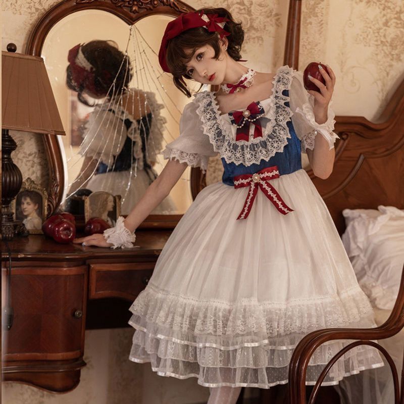 Victorian Maiden ティーローズワンピース ジャガード生地