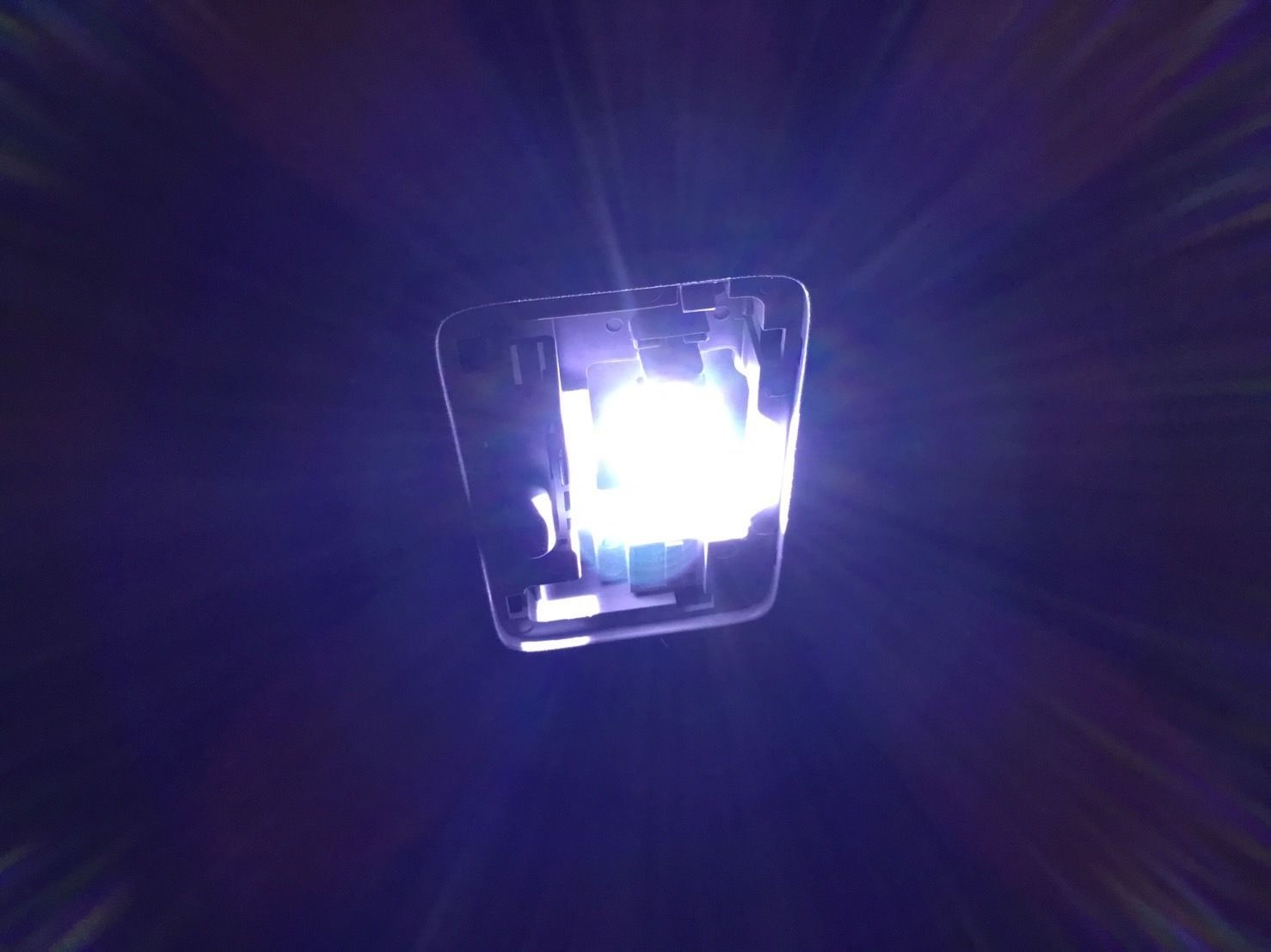 AmeCanJapan L175/185S ムーヴ (ムーブ) LED ルームランプ ウェッジ球セット T10 COB 全面発光 車内灯 バルブ  交換用電球 ホワイト パーツ - メルカリ