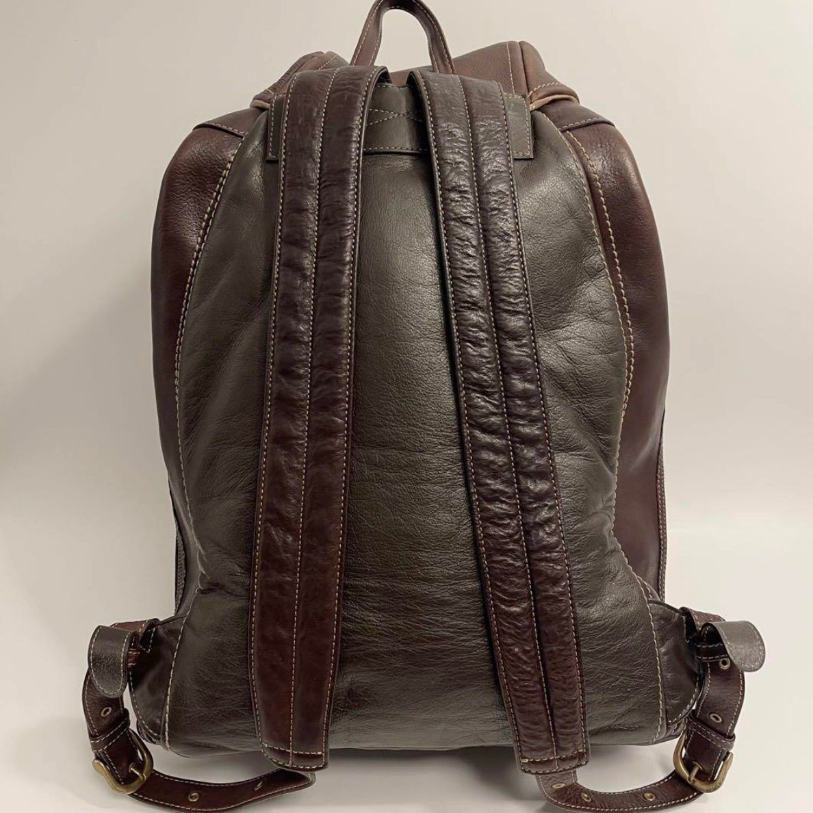 ✨箱付き 土屋鞄 トーンオイルヌメ ソフトバックパック こげ茶