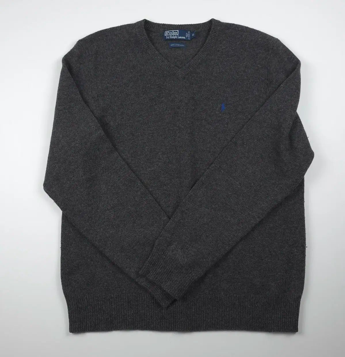 XL ポロ Ralph Lauren(ラルフローレン) ラムズウール Vネック