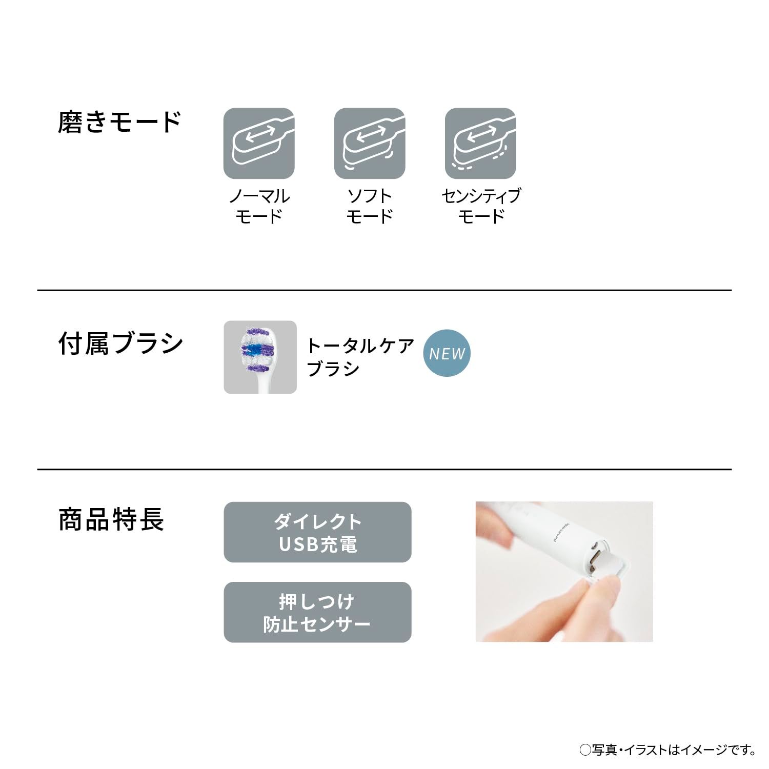 ダイレクト充電 コンパクト携帯ケース付