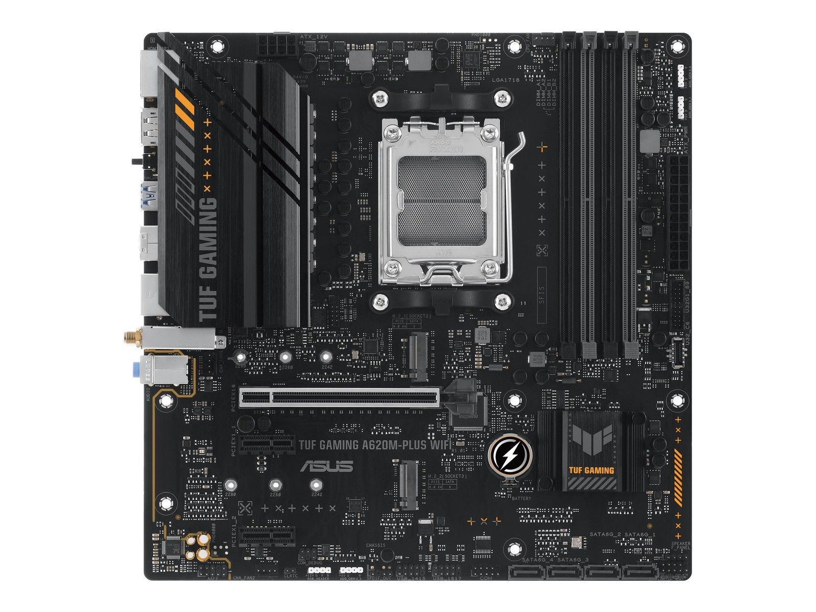 ASUS ASUS TUF GAMING A620M-PL WIFI マザーボード マイクロ ATX ソケット AM5 90MB1F00-M0EAY0 TUF Gaming A620M-Plus WIFI