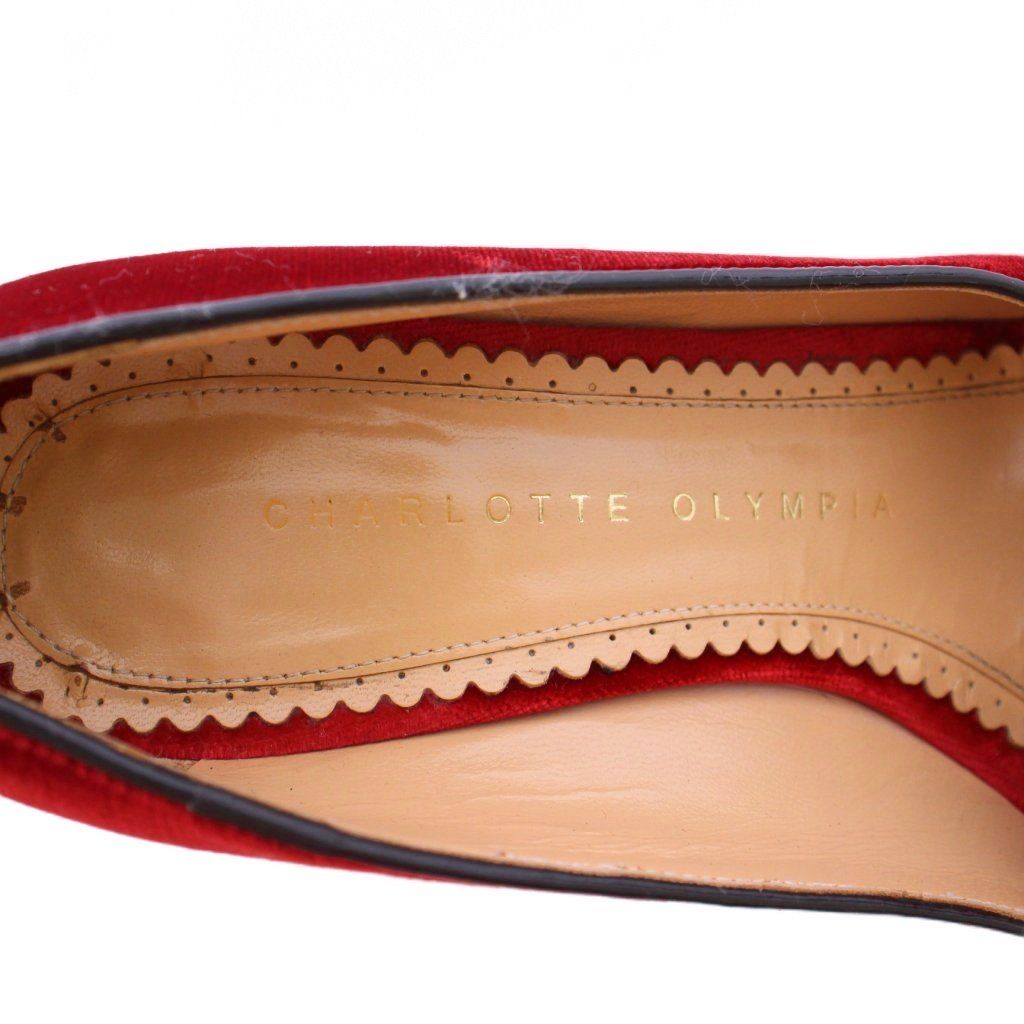 CHARLOTTE OLYMPIAシャーロット・オリンピアパンプス シャーロットオリンピア CHARLOTTE OLYMPIA パンプス ラウンド