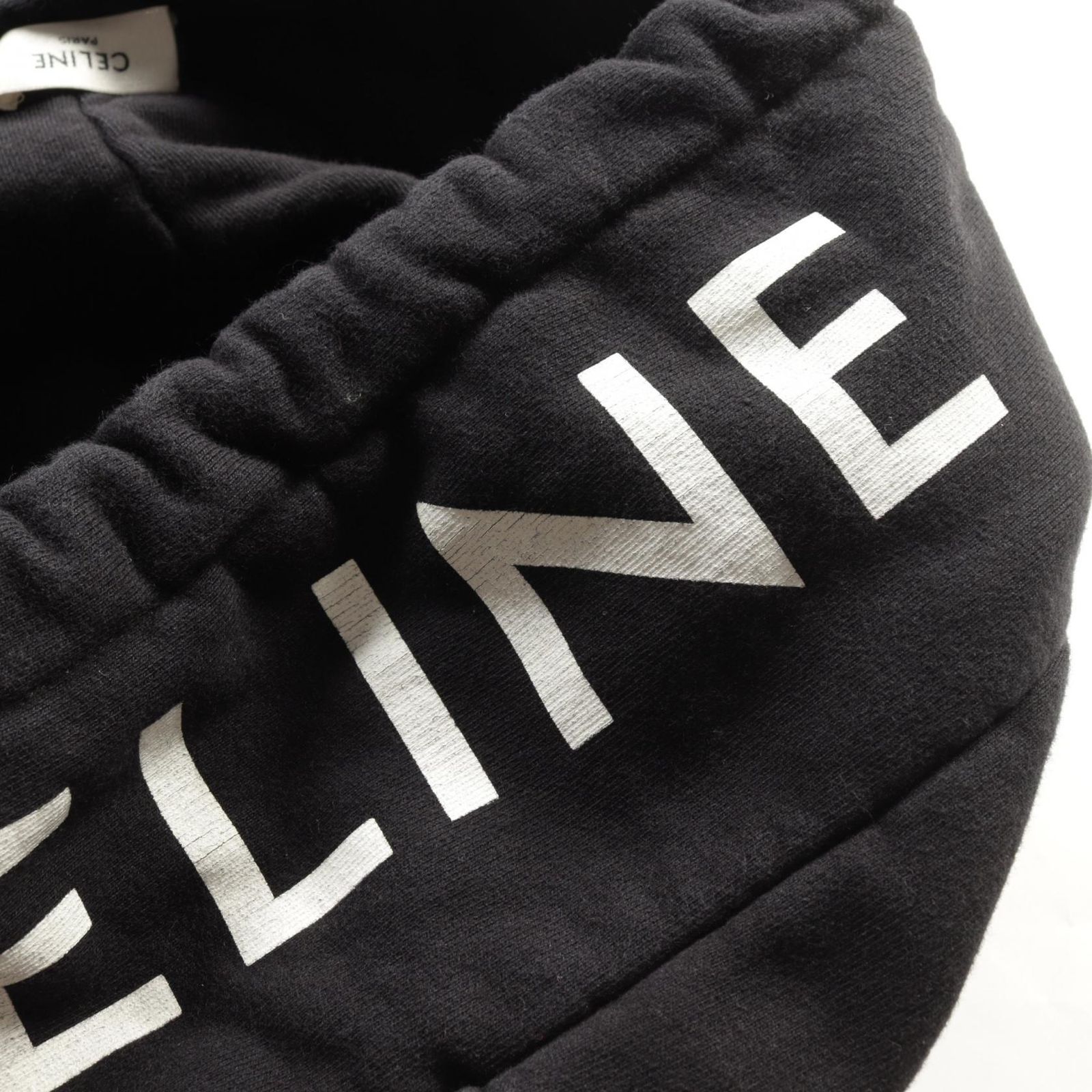 セリーヌ CELINE パーカー 2Y497052H ブラック コットン ジップアップ