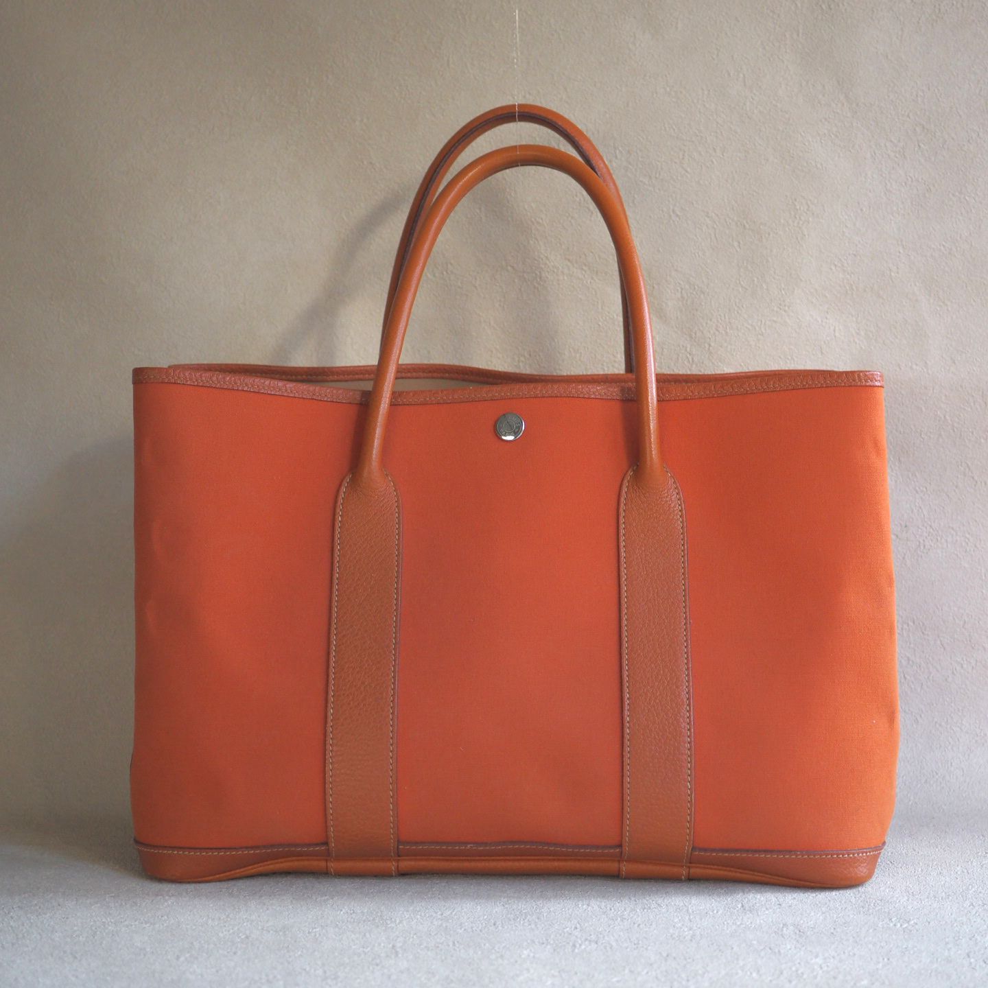 良品特価☆ エルメス HERMES ガーデンパーティ PM ハンドバッグ トート 