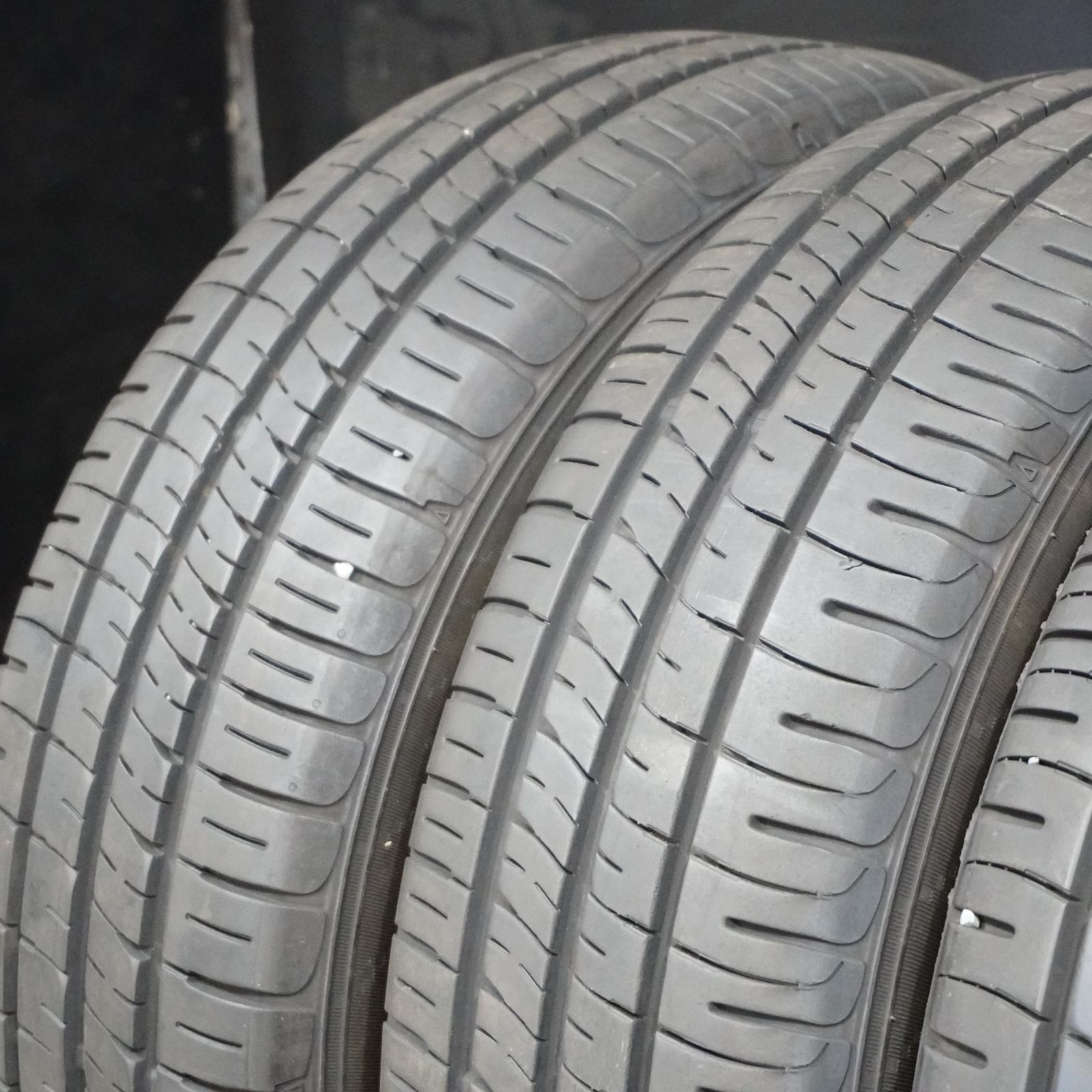 23年製 バリ山 ダンロップ エナセーブ EC204 185 60R15 4本 シエンタ アクア ヤリス ヴィッツ フィット グレイス マーチ等