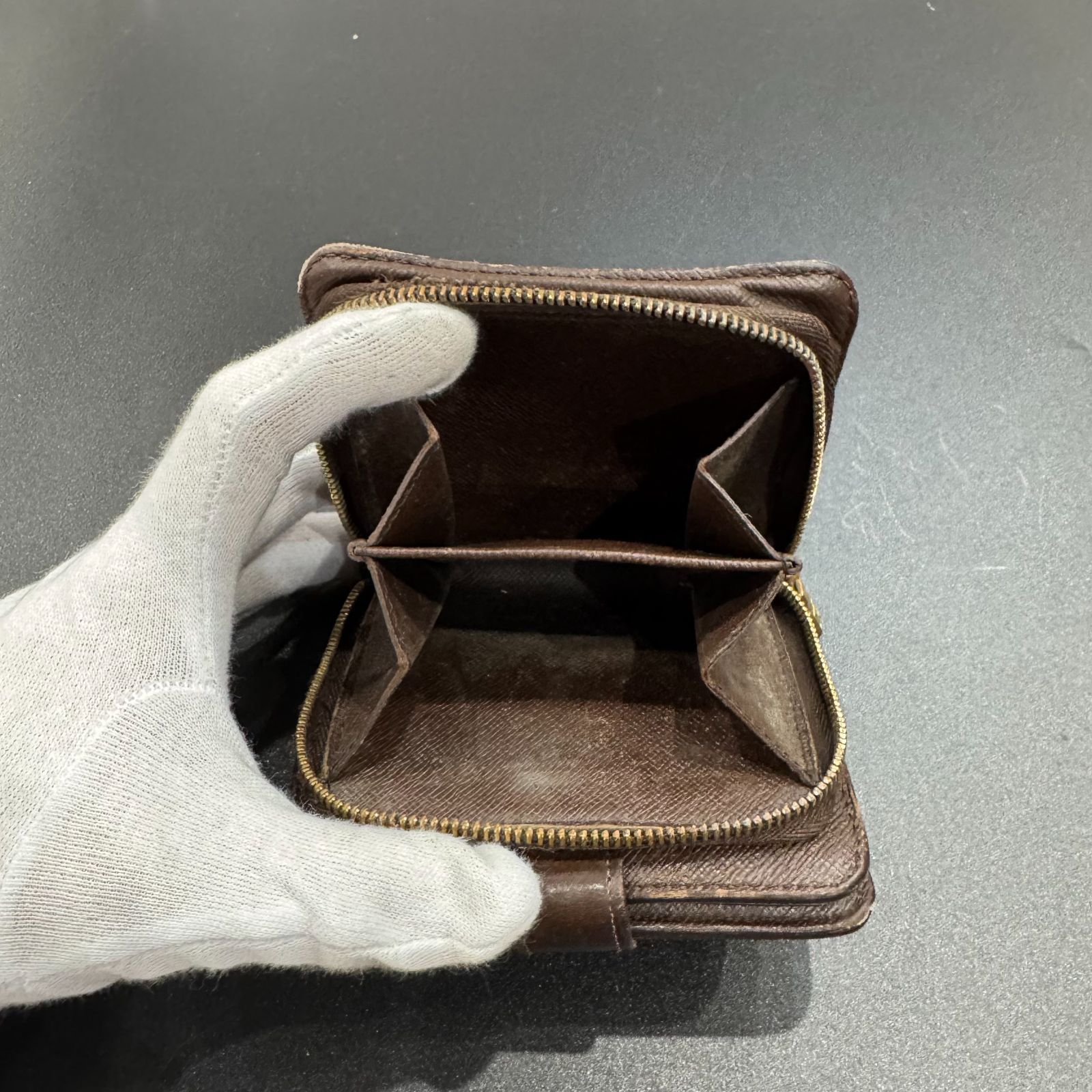 LOUIS VUITTON＊ルイヴィトン＊長財布＊ダミエ✨ ルイヴィトン 財布 ダミエ コンパクトジップ B25073981 - メルカリ