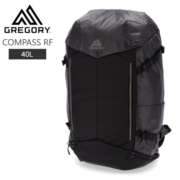 グレゴリー GREGORY バックパック 40L コンパス 142635 オブシダンブラック COMPASS 40 RF リュックサック メンズ レディース ナイロン GRE-0051-000
