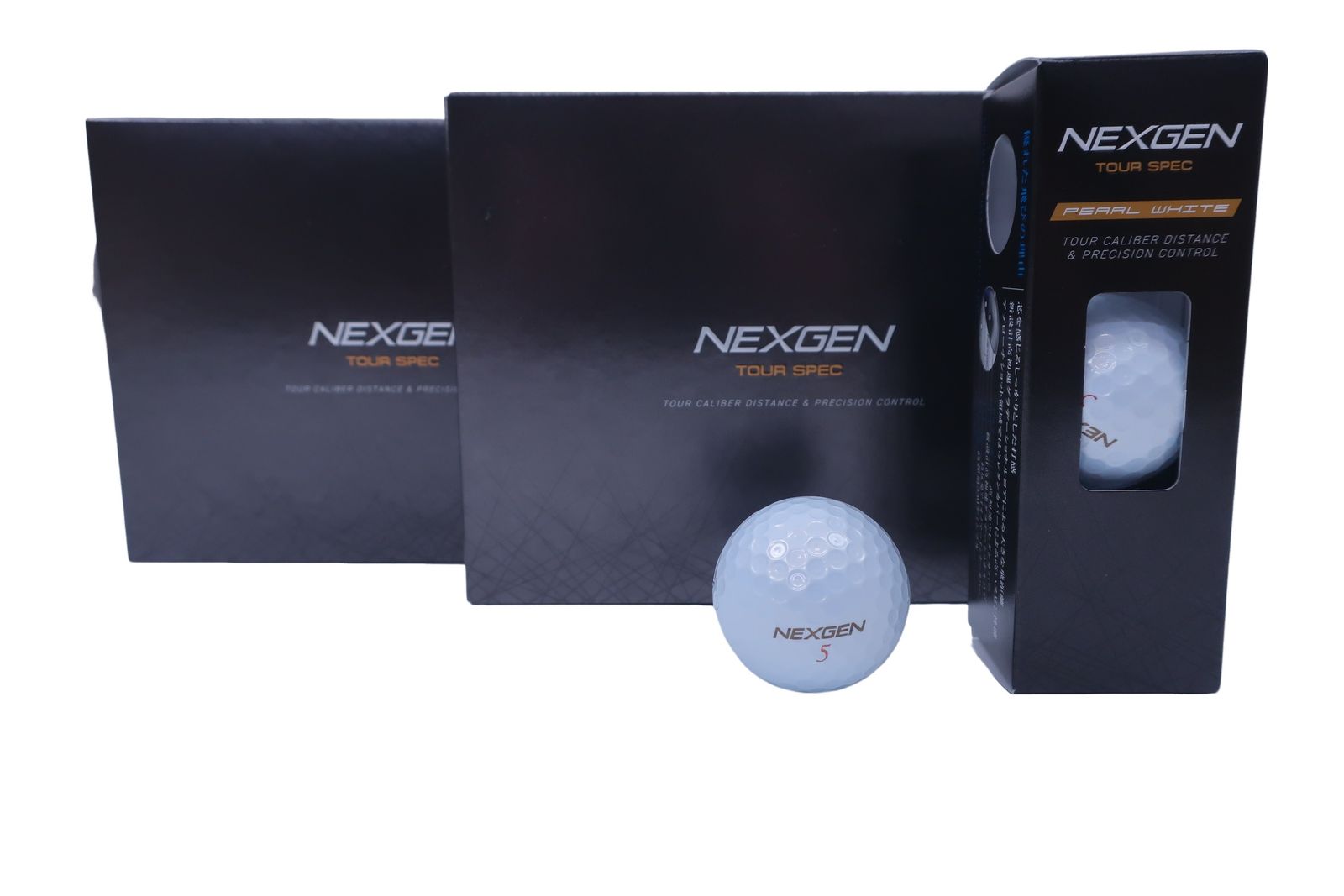 新品】NEXGEN(ネクスジェン) ゴルフボール パールホワイト 2