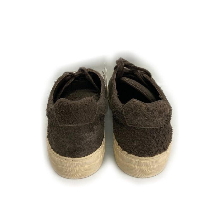 ☆HELMUT LANG ヘルムートラング デストロイ加工 レザースニーカー