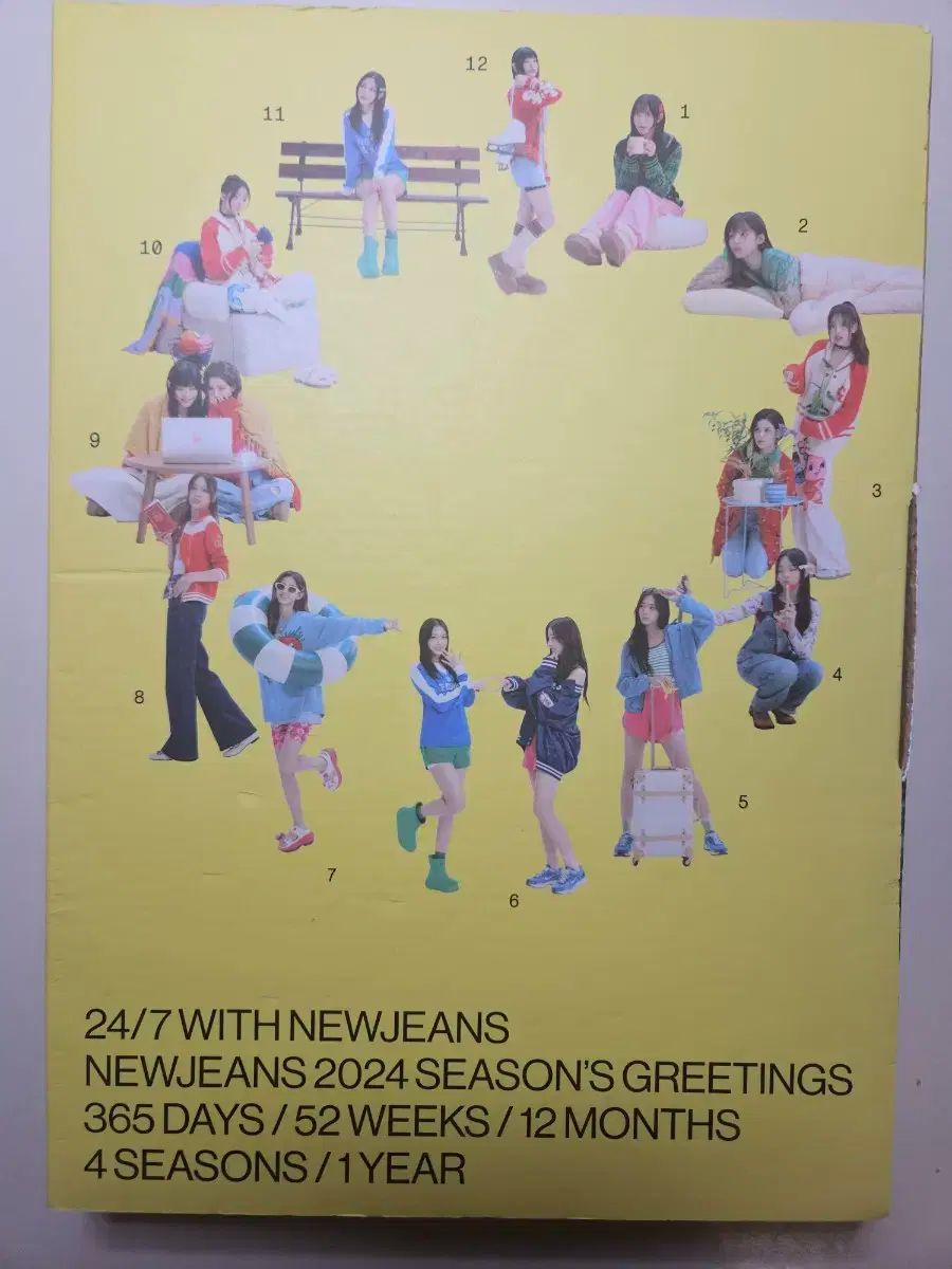 NewJeans ニュージーンズ シーグリ シーズングリーティング 2024 NEW🎁] NewJeans 2024 SEASON'S GREETINGS 🗓 PRE-ORDER : 23.11