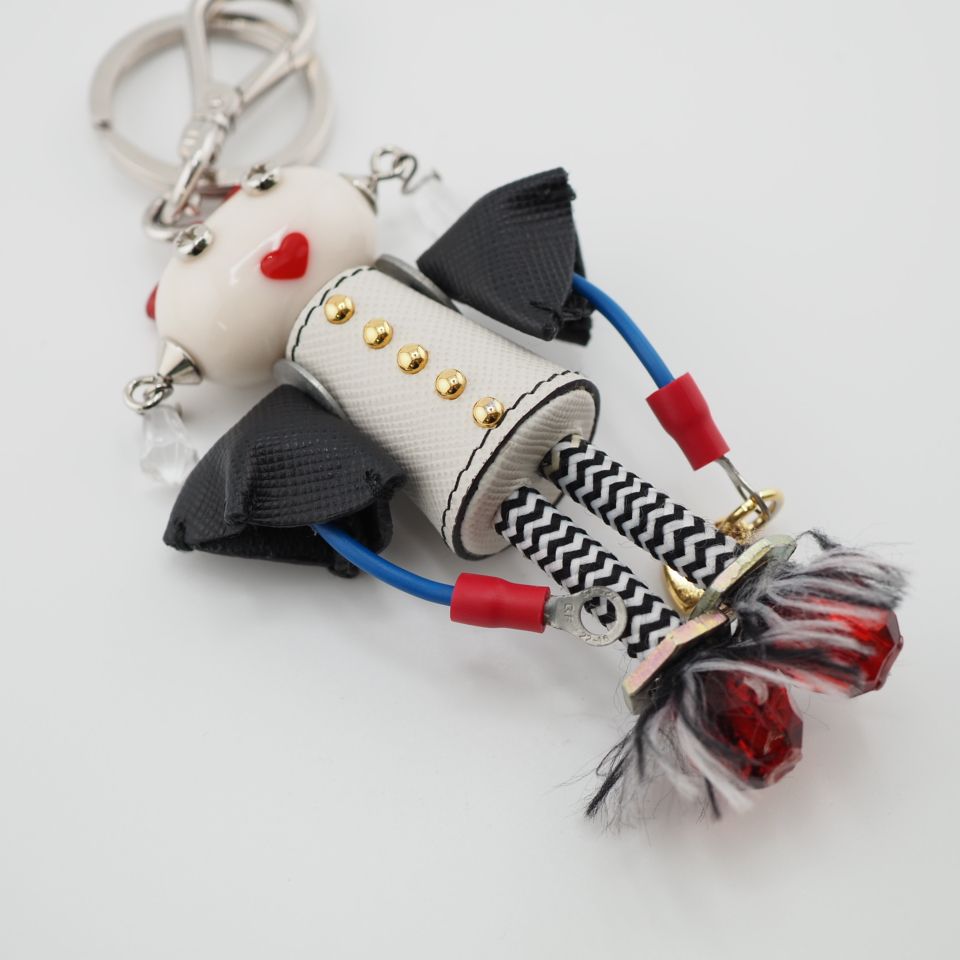 ◆P036 PRADA　プラダ　可愛いロボットチャーム　箱 ◇P036 PRADA プラダ 可愛いロボットチャーム 箱