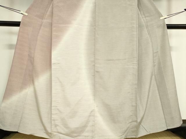 平和屋着物▽本塩沢 やまだ織 訪問着 染色作家 桐村博 単