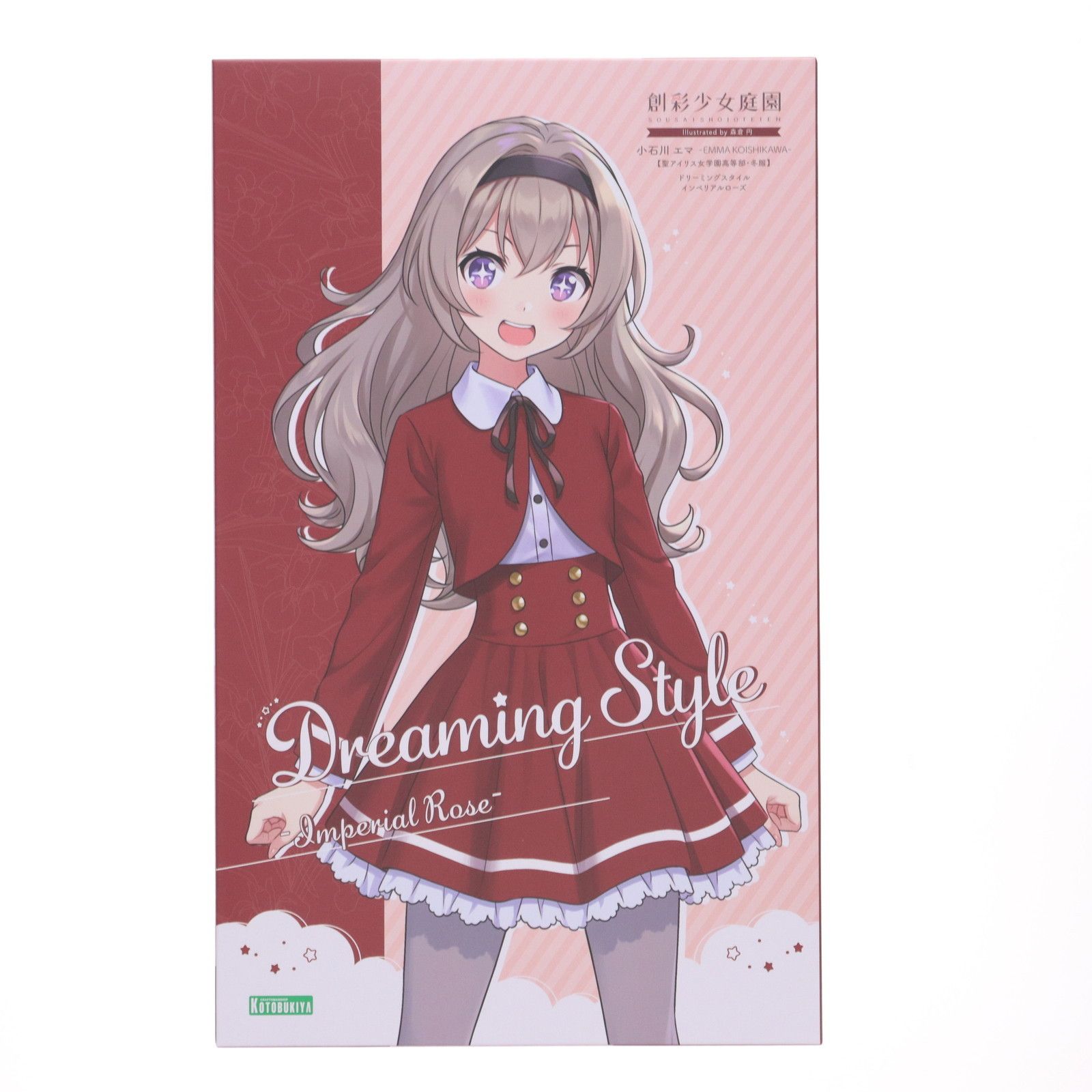 KOTOBUKIYA - 背景シート付属 コトブキヤショップ限定 創彩少女庭園 1/10 小石川エマ【聖アイリス女学園高等部・冬服】ドリーミングスタイル インペリアルローズ(こいしかわえま) プラモデル(JK063) コトブキヤ 背景シート付属 コトブキヤショップ限定 創彩少女庭園 1/10