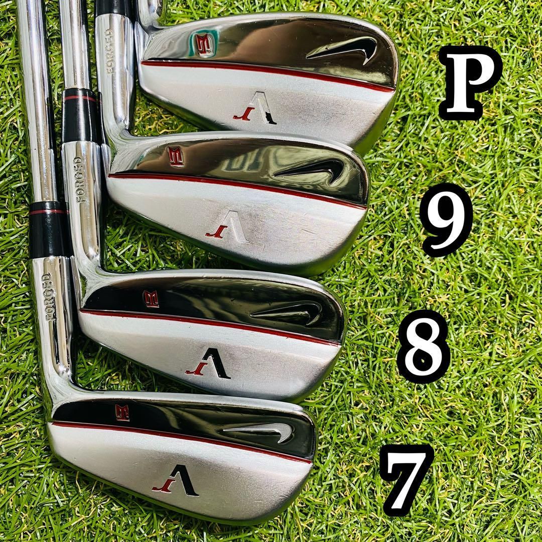 NIKE - NIKE VR FORGED TW BLADE タイガーウッズ アイアン 7本の