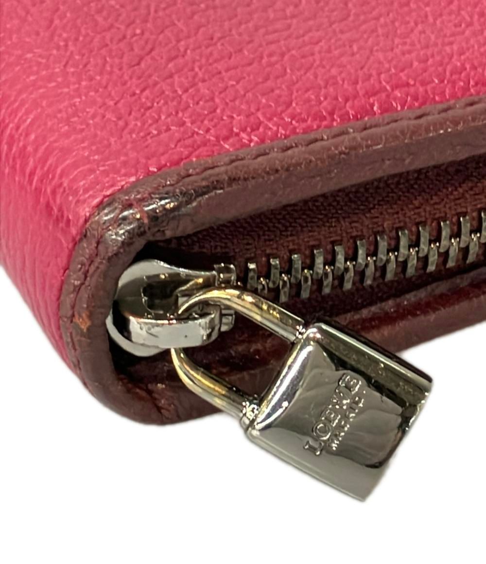 ロエベ ラウンドファスナー長財布 レディース LOEWE