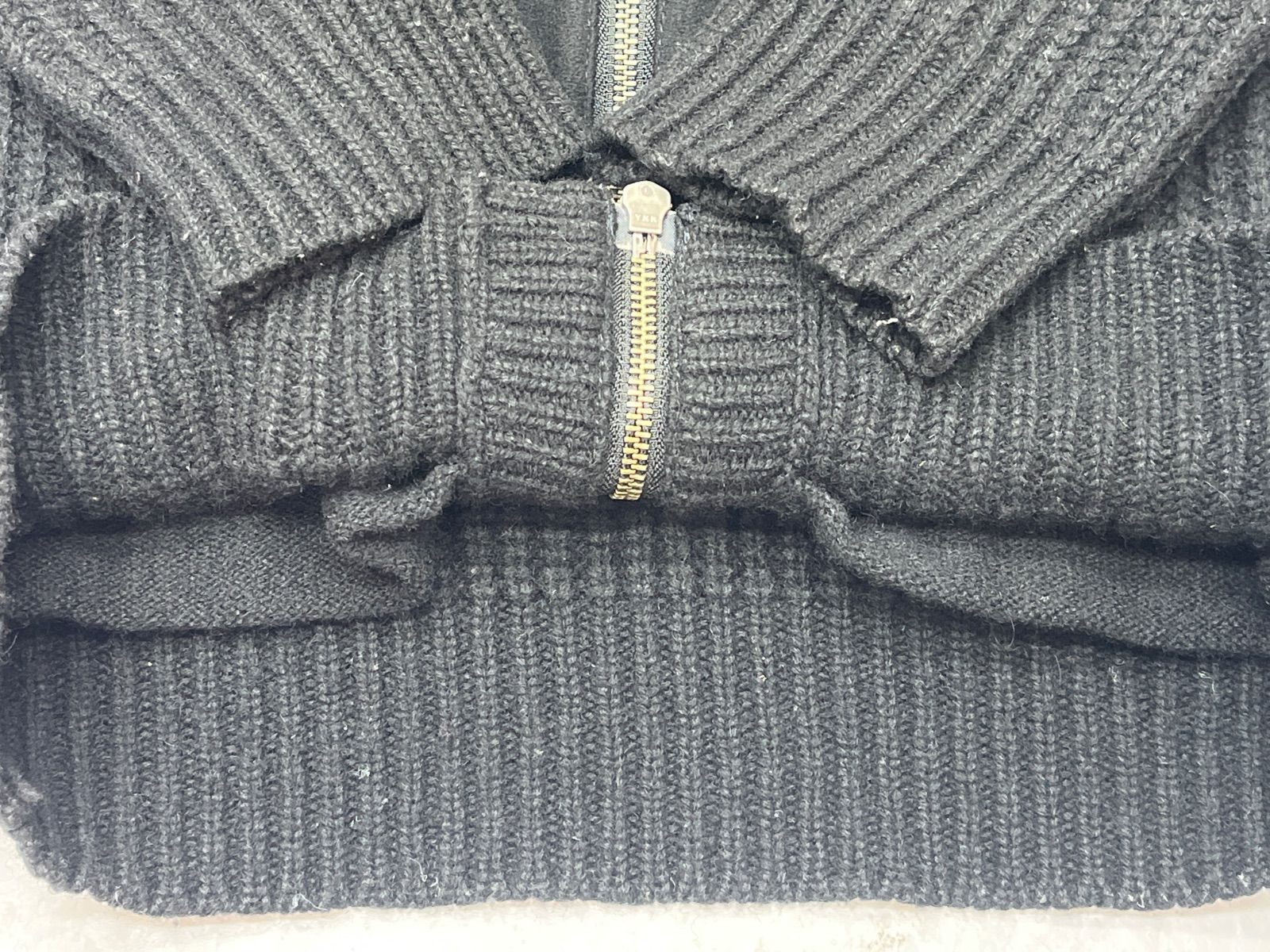BURBERRY バーバリー BLACK LABEL タートルネック ジップ