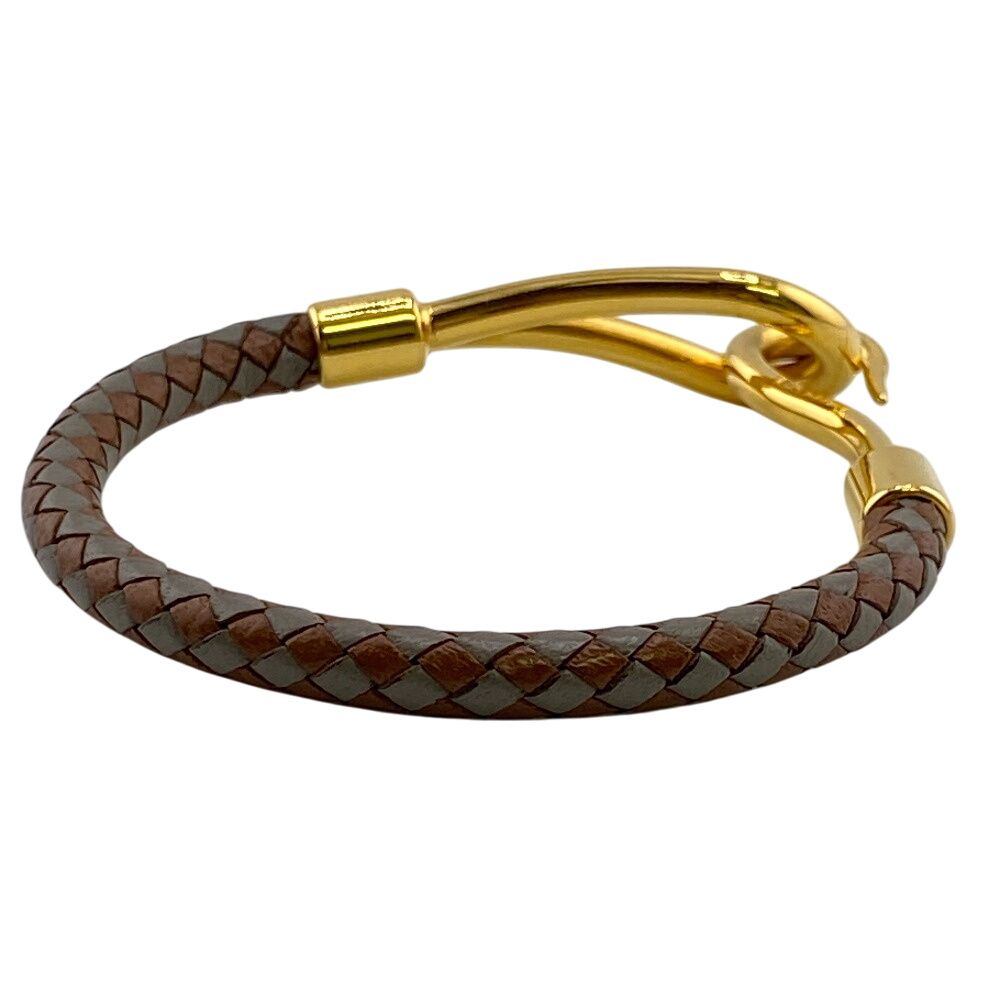 HERMES エルメス ジャンボ ブレスレット レッド 赤 レディース 編み込み エルメス HERMES ブレスレット ジャンボチョーカー レッド