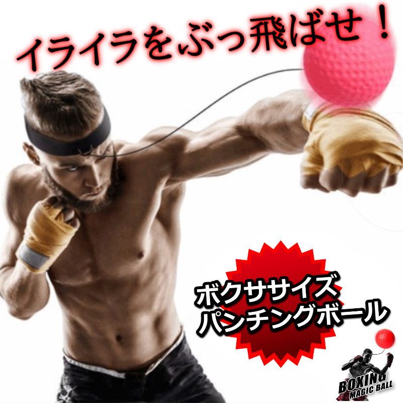 トレーニング ダイエット ボクシング ストレス解消 パンチングボール 