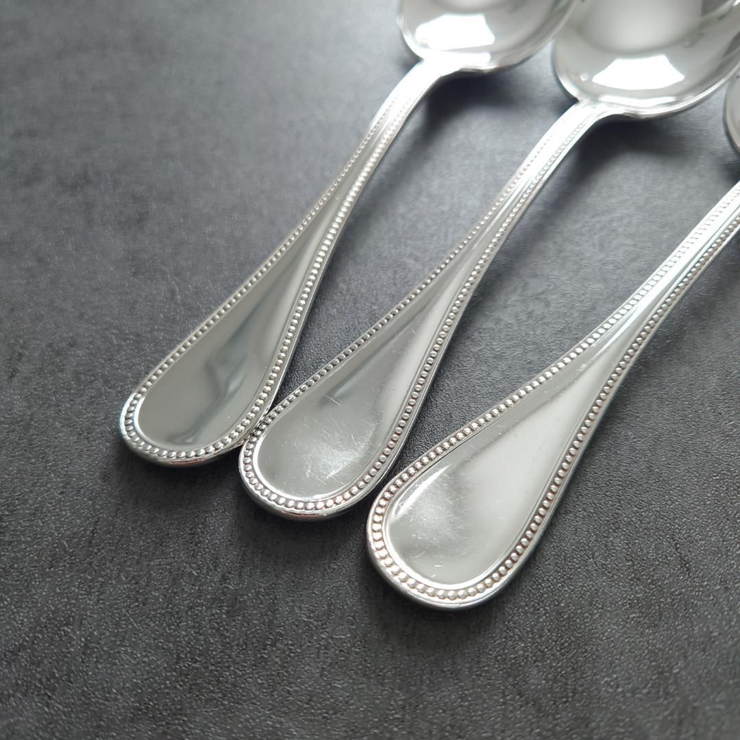 クリストフル パール コンソメスプーン 3点 SKLAD-KIRPICHA_RU