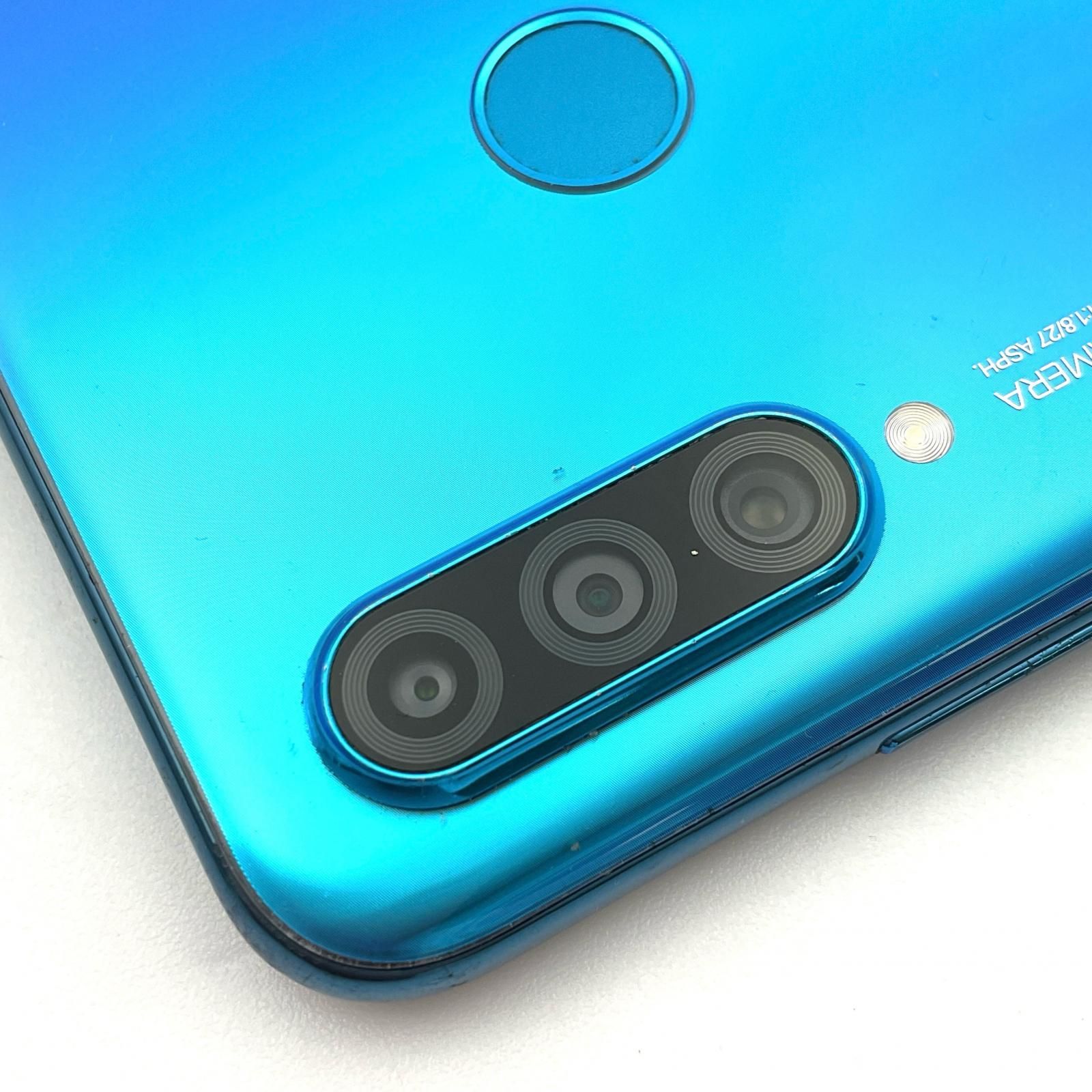 HUAWEI P30 lite ピーコックブルー 64 GB HUAWEI 【新品未使用】Huawei P30 lite SIMフリー [ピーコック