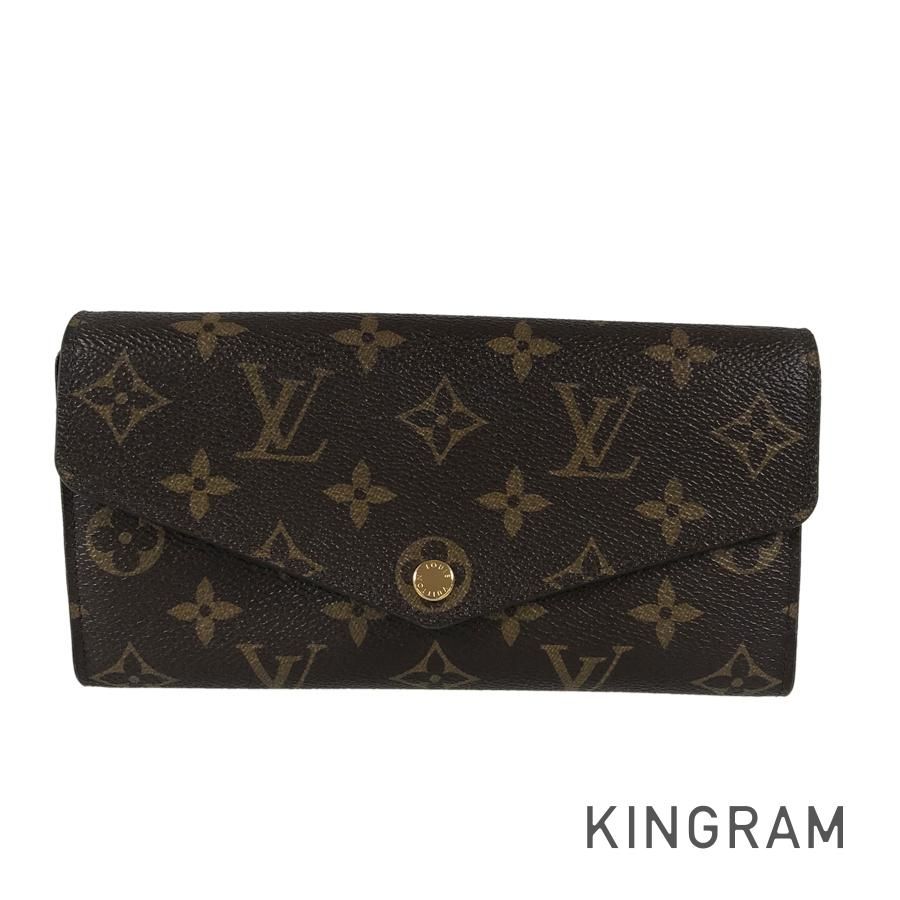 ルイ ヴィトン LOUIS VUITTON モノグラム ポルトフォイユ サラ M60531 PVC 長財布 かぶせ蓋 ju