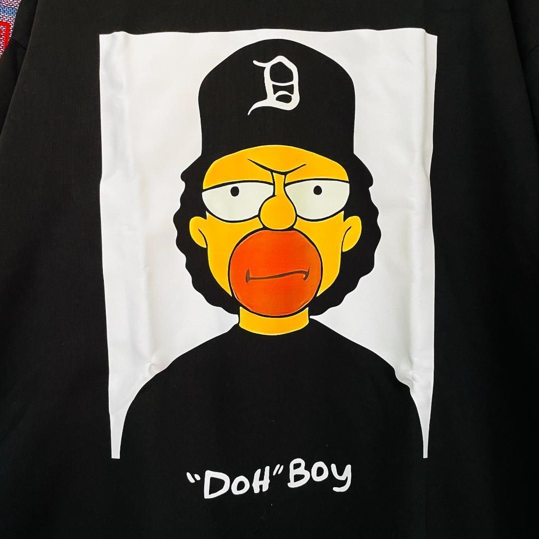 シンプソンズ スウェット トレーナー メンズ 新品 個性的 秋 冬 ブラック ホーマー・シンプソン The Simpsons hiphop dope  RAP 8mile 古着 hiphop ヒップホップ Rsnoop スヌープ - メルカリ