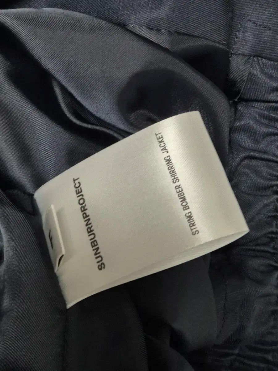 シャーリングブルゾン