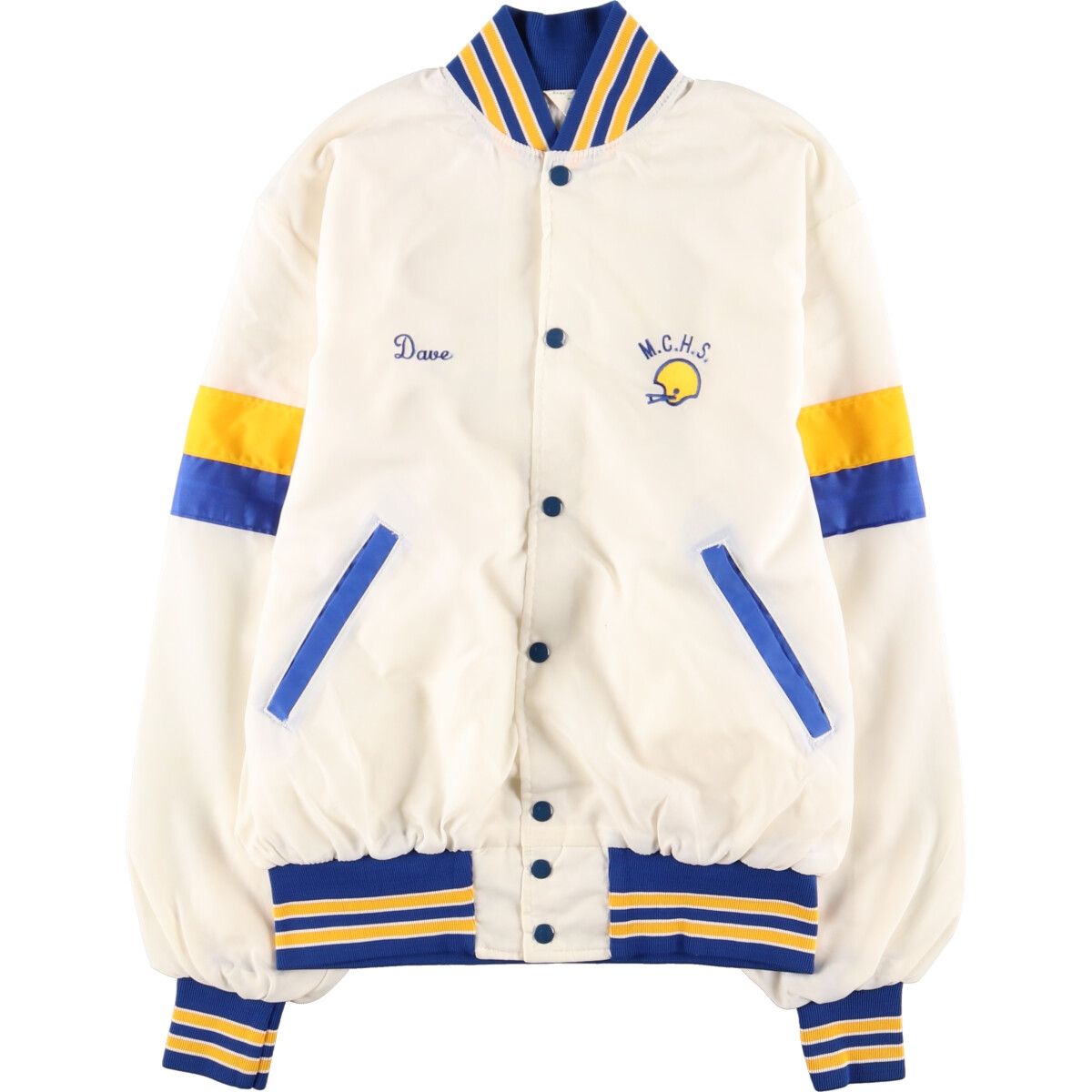 古着 70年代 NEFF バックワッペン ナイロンスタジャン アワード 