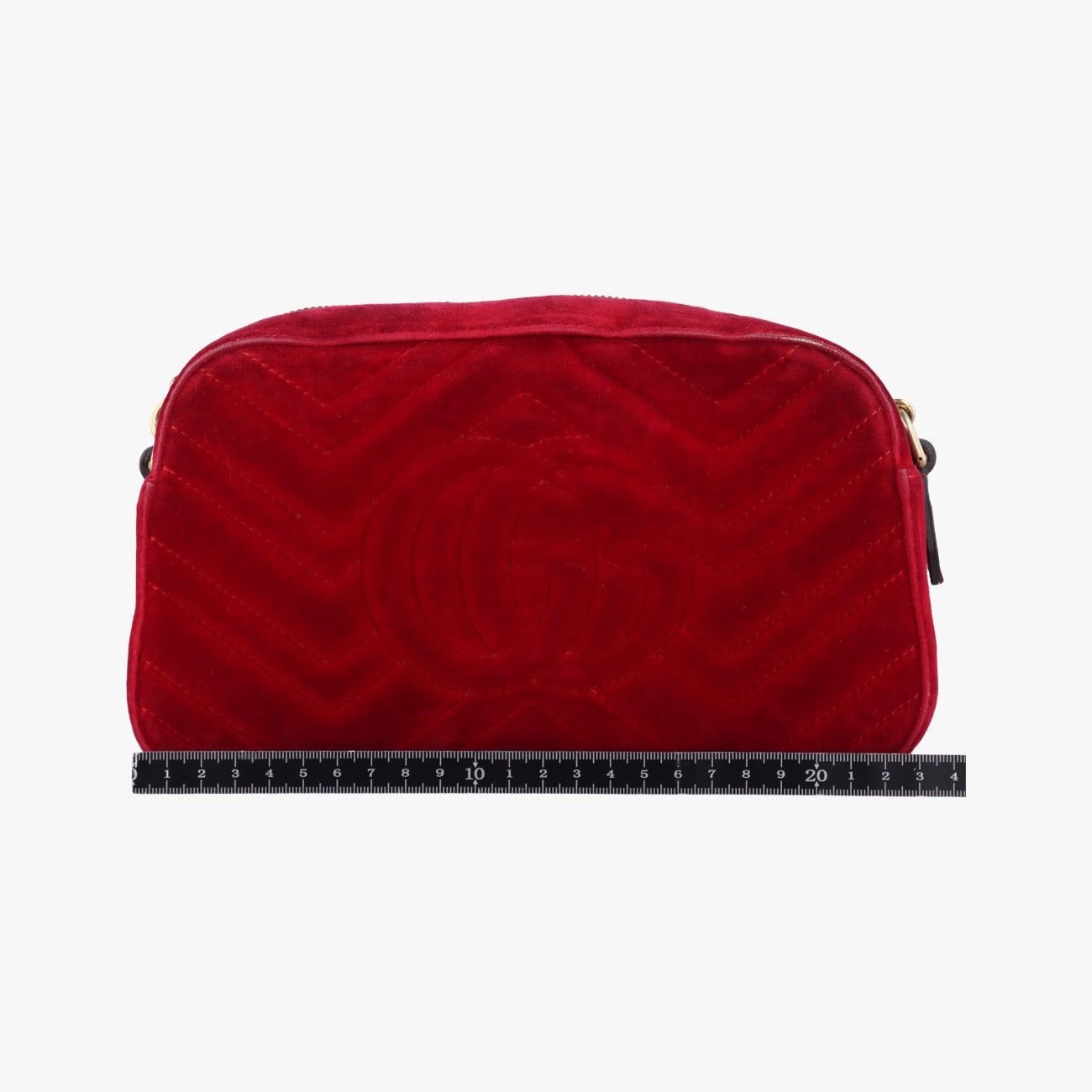 グッチGucciGGマーモントレッドベロア447632D025494458