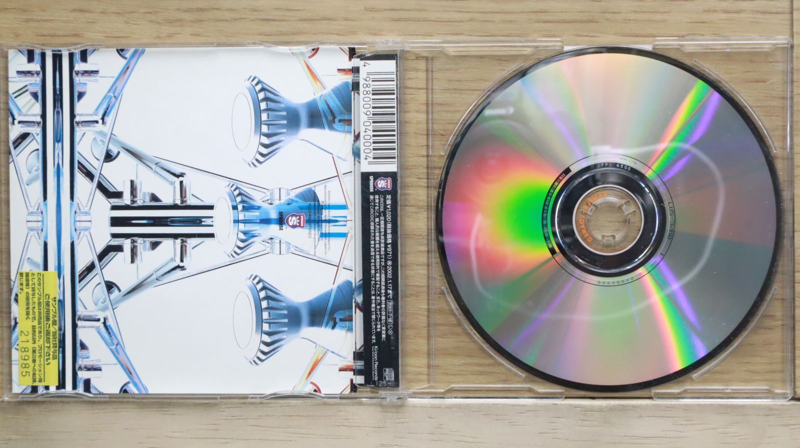 国内盤CD☆テツロック/TETSU69□ wonderful world/TIGHTROPE