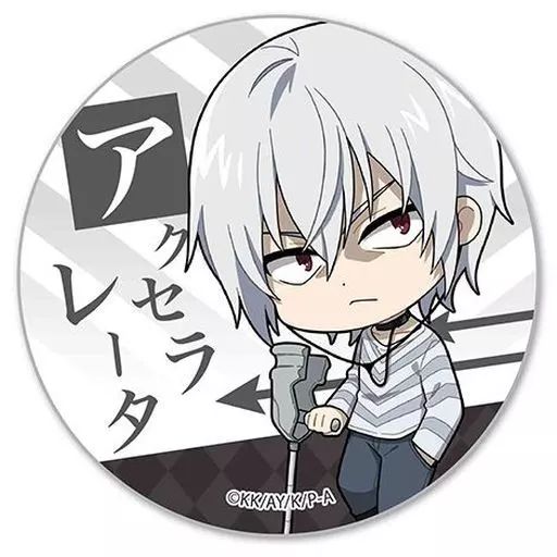 中古】バッジ・ピンズ(キャラクター) 一方通行(アクセラレータ) てく