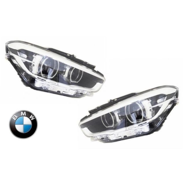 正規純正品 BMW LED ヘッドライト ヘッドランプ 左右 1シリーズ F20 F21 118i 118d 120i M135i M140i 63117414143 63117414144