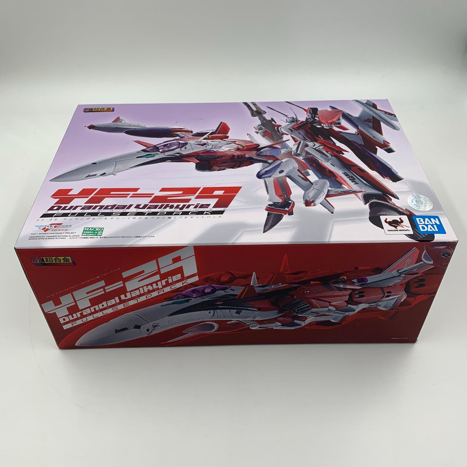 DX超合金 YF-29 デュランダルバルキリー(早乙女アルト機) フル