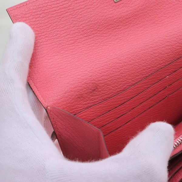広尾店】美品 エルメス HERMES ケリーウォレット シェーブル  